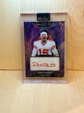 Patrick Mahomes 2025 Wild Card On Card Autograph 1 Of 1 Case Hit