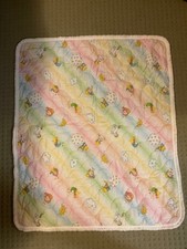 Hallmark 1983 Vintage Rainbowbrite Crib Quilt sized perfectly for cribs