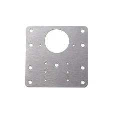 8x Cabinet Door Hinge Repair Plate | Stainless Steel Hinge Repair Bracket Kit