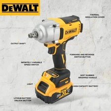 DeWalt DCF900 20V MAX XR Brushless High Torque Cordless Impact Wrench Electric P