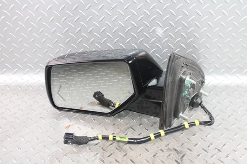 15-20 Yukon Black Cap Driver Side Left LH Power Door Mirror Blind Spot OEM WTY