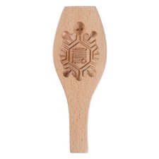 Molde de madera para pastel de luna pastel de calabaza hágalo usted mismo hornear pastelería fondant decoración