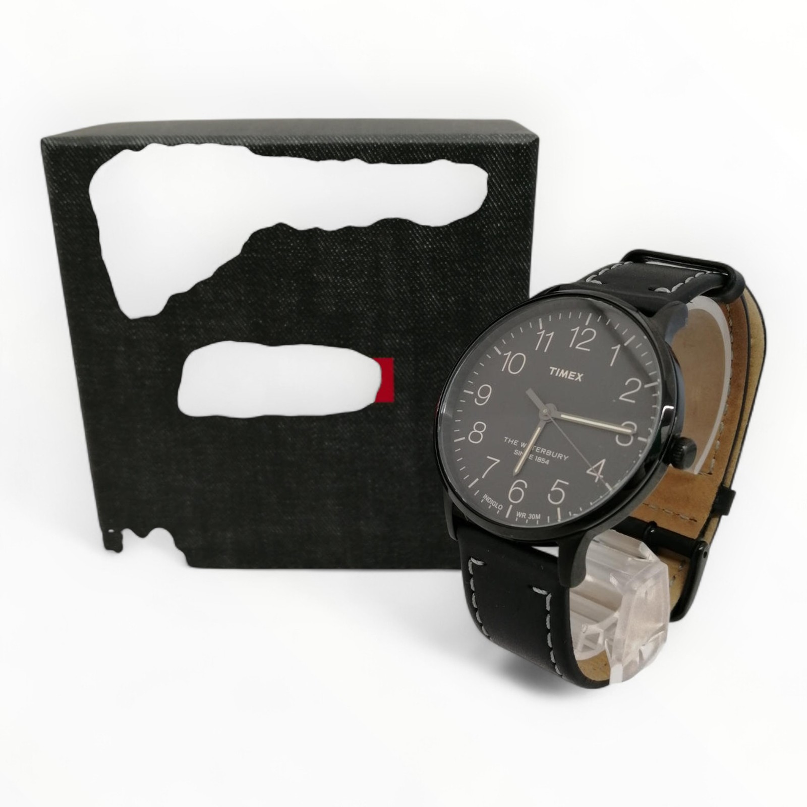 TIMEX WATERBURY CR2016 Authentic Mens Wristwatch Model 1667