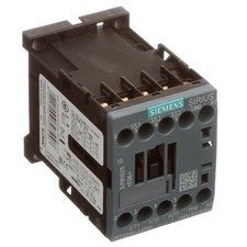 1 pc SIEMENS 3RT20161AF01 Sirius 3RT2 3 Pole Contactor, 9 A, 4 kW, 110 V ac Coi