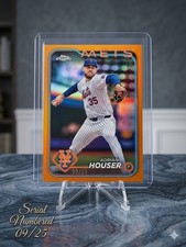 2024 Topps Adrian Houser Orange Refractor /25