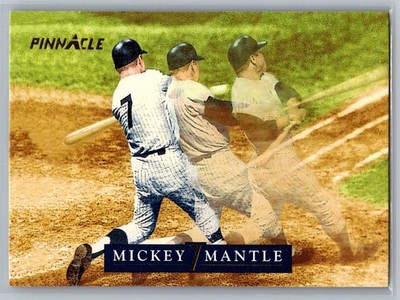 #19 Milestones 1992 Pinnacle Mickey Mantle New York Yankees