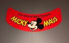 1960s Vintage Mickey Mouse Disney Paper Visor Hat German Germany