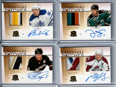 2009-10 The Cup Signature Patches #SPSE Devin Setoguchi PATCH AUTO