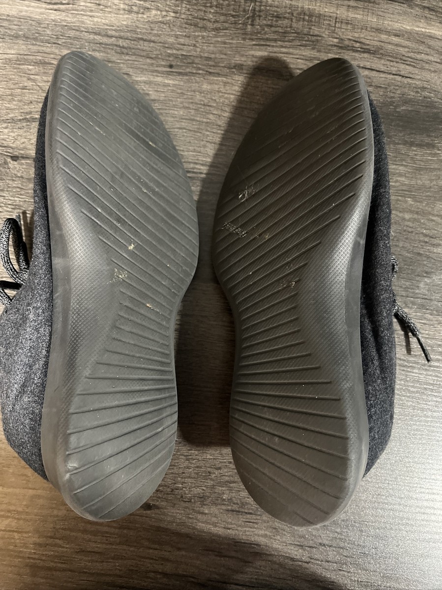 Allbirds Wool Runners Mens 10 Dark Gray Running Shoes Lace  display picture 1