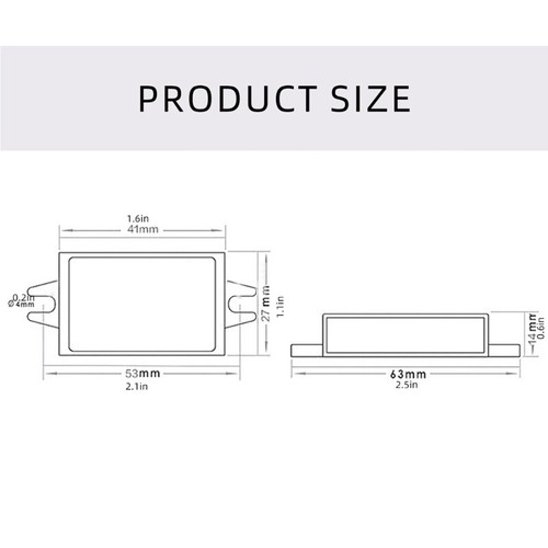 Weatherproof 12V/24V To 5V Step Downs Modules Plastic for Automotive Electronics - 第 8/8 張圖片