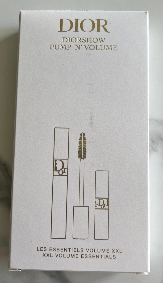 DIOR Diorshow Mascara Pump N Volume XXL Essentials Holiday Gift Set NEW