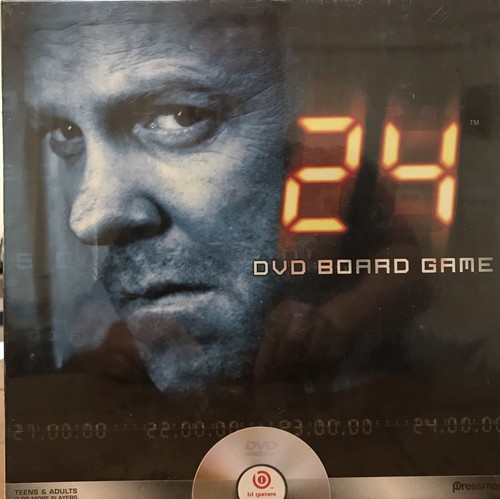 24 TV Series DVD Board Game Fox Hit Show feat. Kiefer Sutherland as JACK BAUER - 第 1/2 張圖片