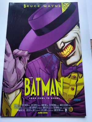DC Comics Batman 40 From Cowl to Scowl Variante Bruce Wayne Cover Erstdruck 2015