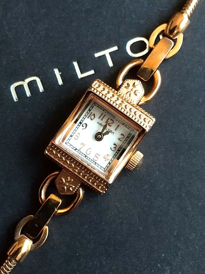 user_9b90b93a 【新品 未使用】HAMILTON Hamilton Lady Hamilton Analog Quartz Women American Classic