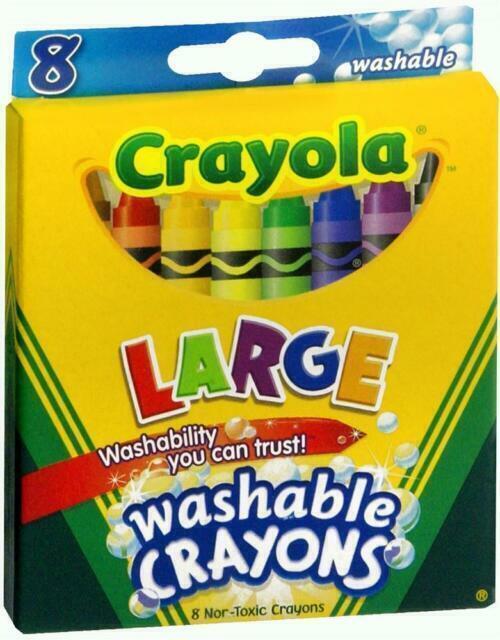 Crayola Classic Crayons, Back to School Supplies for Kids, 8 Ct