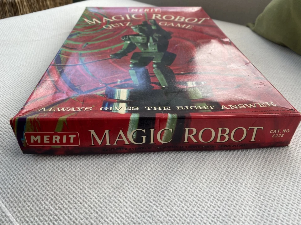 Vintage Magic Robot Quiz Game Complete 1970s. Merit - Image 3 of 4