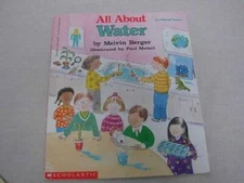 All About Water (Do-It-Yourself Science) - Paperback By Berger, Melvin - GOOD