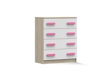 Kommode Sideboard Highboard Kinderzimmer Jugendzimmer  JONAS III 02 80 cm