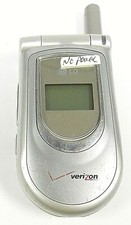 LG VX4500 - Metallic Silver  Verizon  Rare Cellular Flip Phone