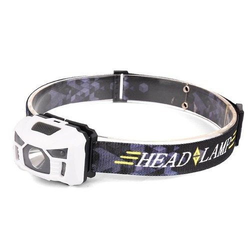 Ultra Bright LED Rechargeable Sensor Head Torch/Lamp/Headlight/ With Red Flash - Picture 10 of 13