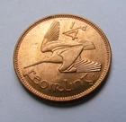 1953 Irish Farthing Coin Old Ireland 1/4d Superb High Grade With Mint Luster