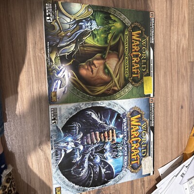 World of Warcraft GAME GUIDES Burning Crusade & Wrath of the Ligh King Lot of 2
