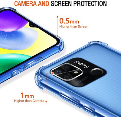 Coque Silicone Rose Xiaomi Redmi 10A + 2 Verres Trempés - Pack Accessoires Little Boutik - Neuf