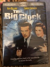 The Big Clock (DVD, 1948) Film Noir, Ray Milland, Maureen O’Sullivan