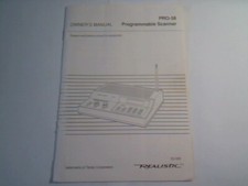 Owner's Manual - Realistic PRO-58 Programmable Scanner Tandy Bilingual