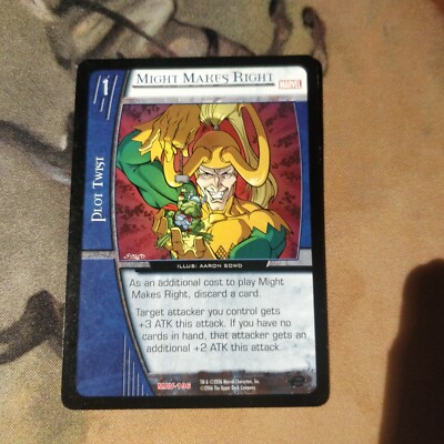 VS System CCG TCG: Might Makes Right (AA) (Promo)