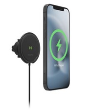 Mophie Snap+ 15W Fast Wireless Charging MagSafe Car Phone Vent Mount Charger