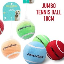 1/4 pcs Jumbo Pet Tennis Balls 10CM Dog Puppy Play Throw Fetch Training Cat Toy