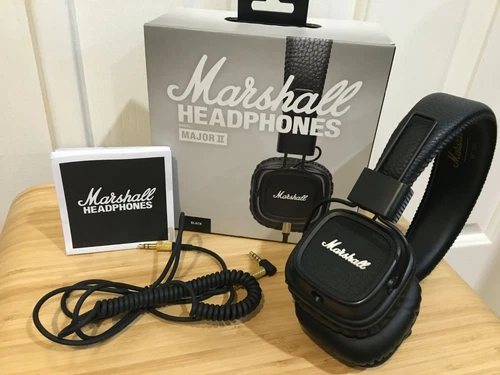Marshall Major II ON-Ear Headphones - Black