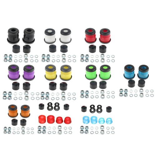 Skateboard Lager Spacer & Washers Set - 10 Distanzscheiben + 4 Unterlegscheiben
