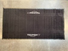 GENUINE Triumph Motorcycles Garage Floor Mat - A9930566 - Brand New - Limited
