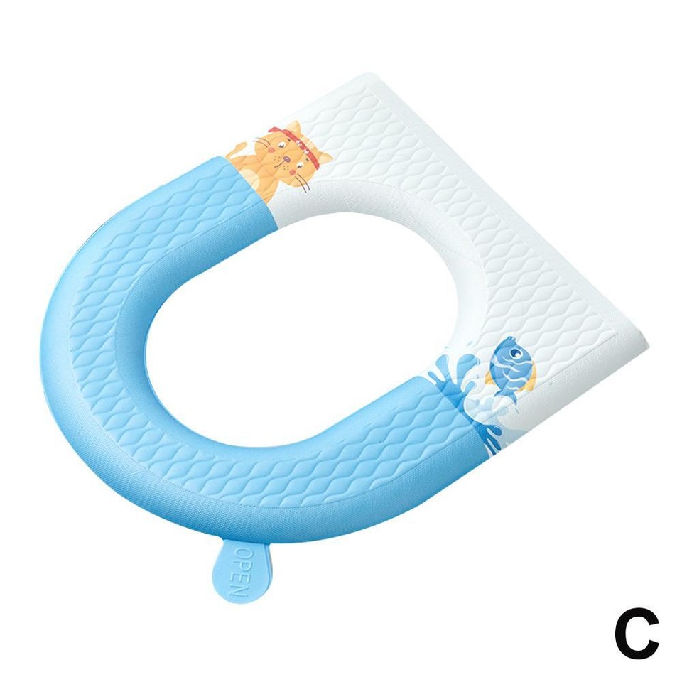 Waterproof Toilet Seat Cover Thickened Winter Toilet Cover' eBay