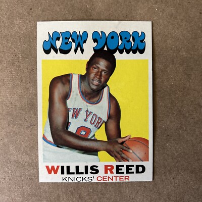 1971-72 Topps Basketball Willis Reed New York Knicks Card #30 | eBay