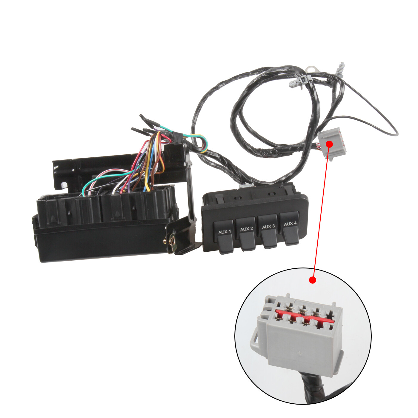 OSIAS Auxiliary Dash Upfitter Switch For Ford F250 Super Duty 2011-2016 ...