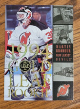 1994-95 Leaf Hockey - Gold Leaf Rookie - Martin Brodeur - New Jersey Devils