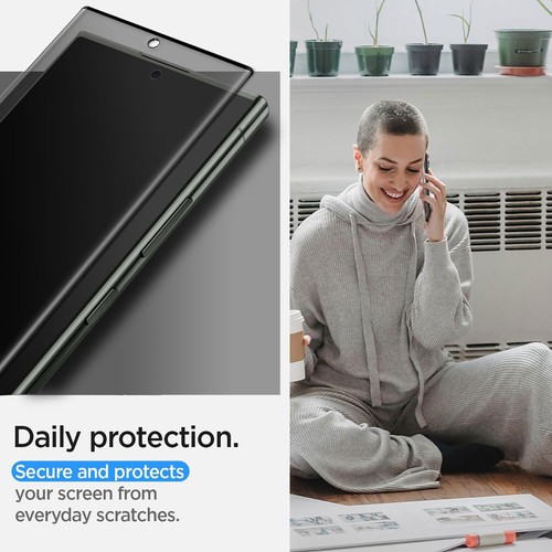 Protector de pantalla de privacidad de vidrio templado para Samsung Galaxy S23 Ultra S23 Plus FE - Imagen 13 de 17