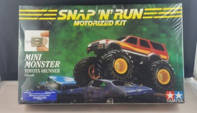 Tamiya Motorized Snap N Run Kit 1993 Mini Monster Toyota 4 Runner 