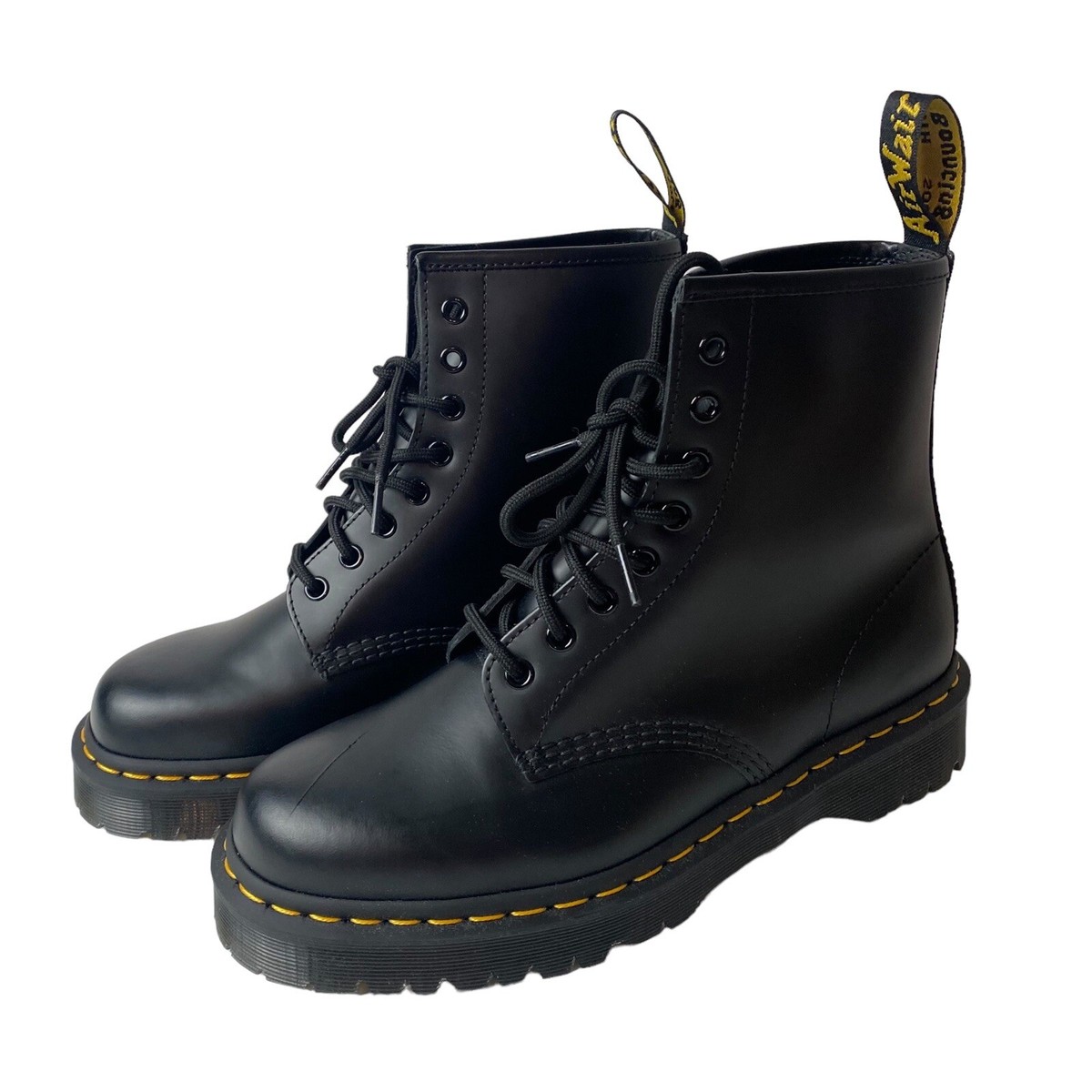 Dr. Martens 1460 ブラック Dr. Martens 1460 BEX smooth black leather lace up boots women's