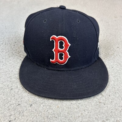 Boston Red Sox Hat Cap Men s Medium Large New Era Snap Back MLB Casual Adult