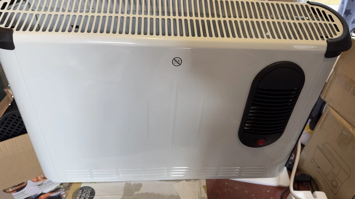 2x heaters 2000W Convector Heater Radiator Electric Heating with thermostat  | eBay