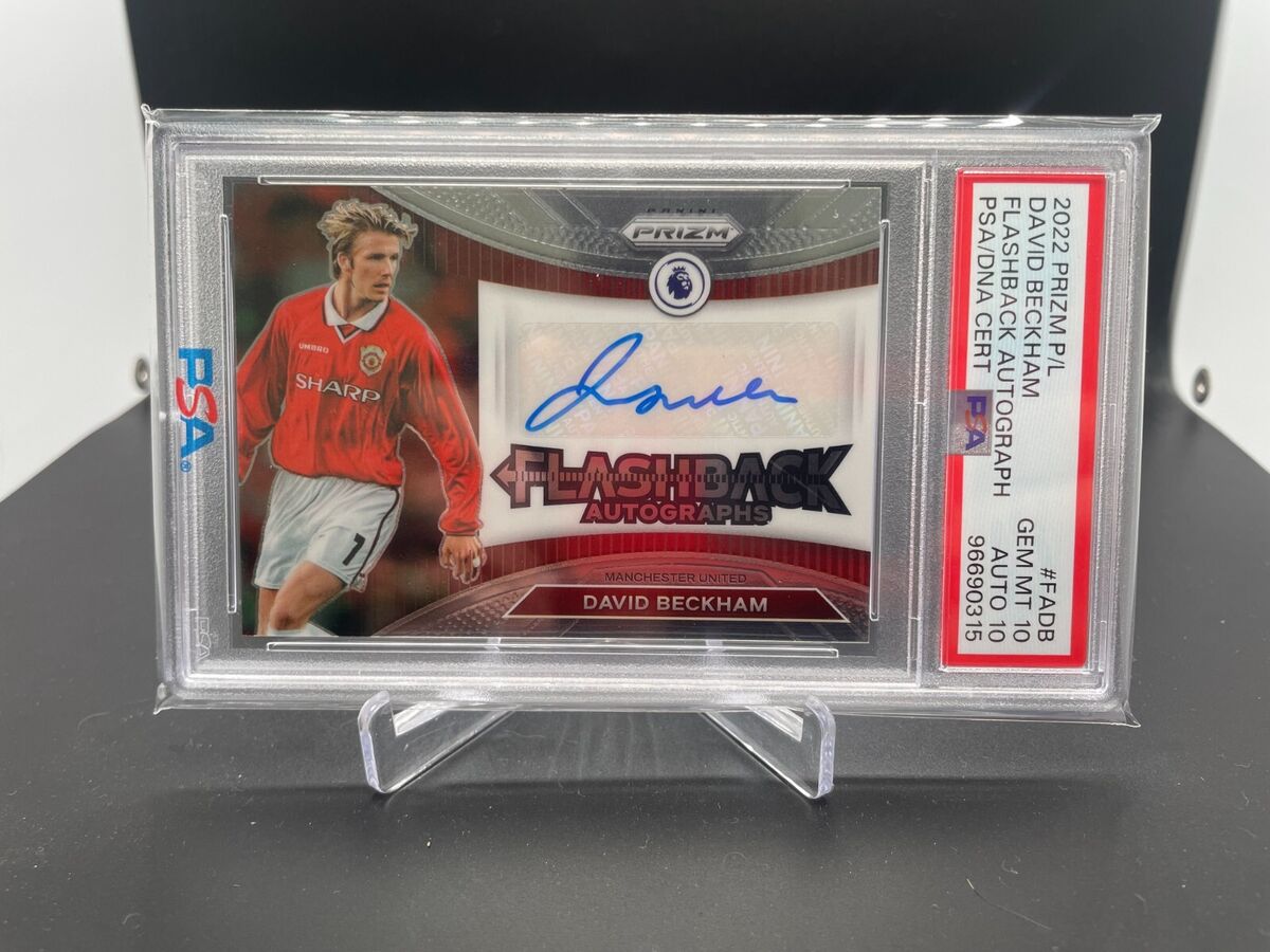 2022-23 Panini Prizm Premier League David Beckham Flashback 2022-23 Panini Prizm Premier League David Beckham Flashback