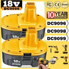 PACK 6000mAh NEW Battery For Dewalt 18 VOLT XRP DC9096-2 DC9098 Li-ion DC9099
