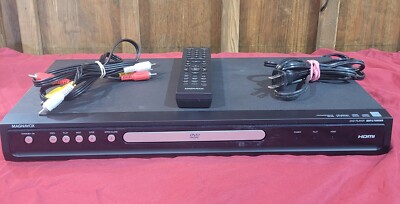 L K   Magnavox BDP170MW8 DVD Player With Remote HDMI Connection Tested