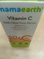 Mamaearth Daily Glow Face Serum With Vitamin C & Turmeric 30 ml f/s
