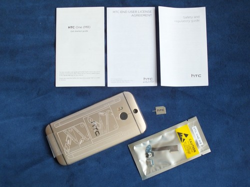Boxed HTC One M8 Gold Mobile Phone Looks Unused But Please Read Description - Picture 11 of 12