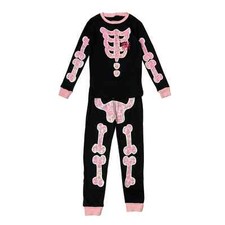 Dolphin  Fish Toddler Skeleton Glow-in-the Dark Pajama Size 2, Costume